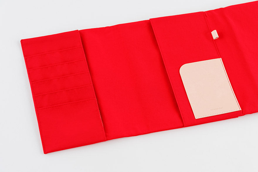 Tragen: Red [Hobonichi Cousin (A5) Techo Cover] (Cover Only)