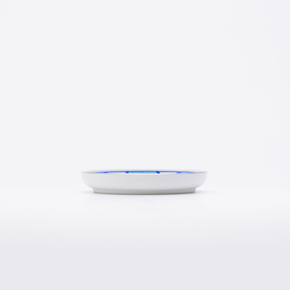 Arita Yaki(ware) Small Plate 13.5 cm (5.3 inches) - Blue