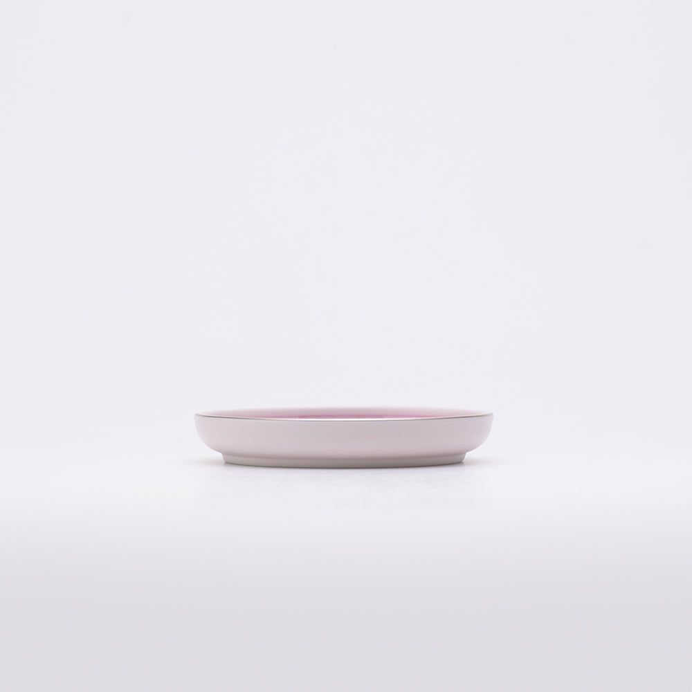 Arita Yaki(ware) Small Plate 13.5 cm (5.3 inches) - Cherry Blossom Pink