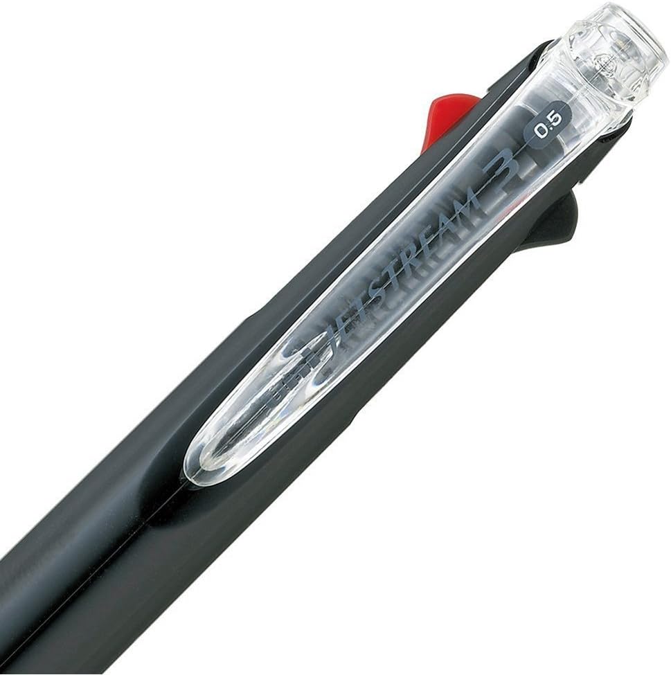 3-Color Jetstream Ballpoint Pen 0.5mm - Black - , Hobonichi Pen