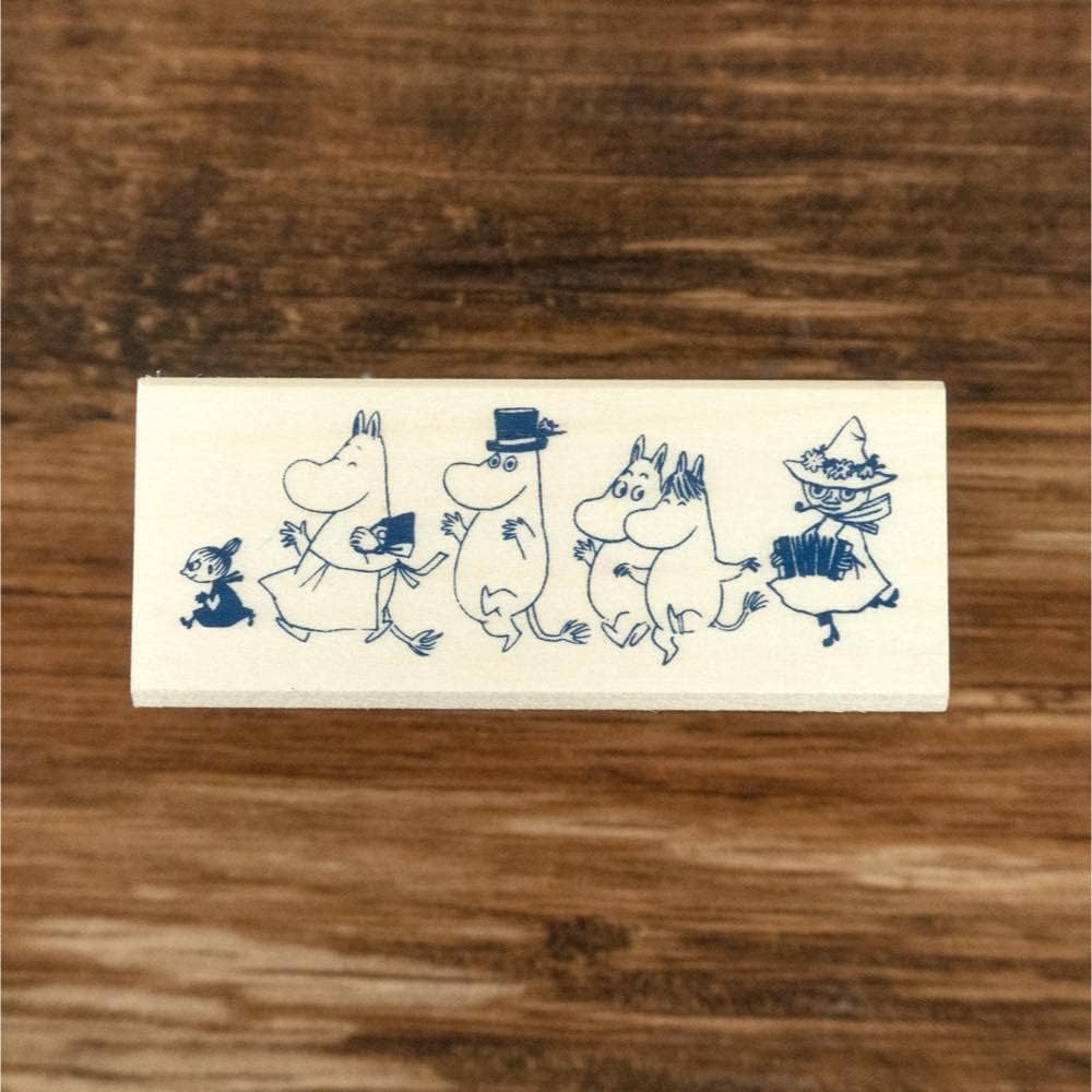 Wooden Rubber Stamp - Moomin - , Hobonichi Stamp