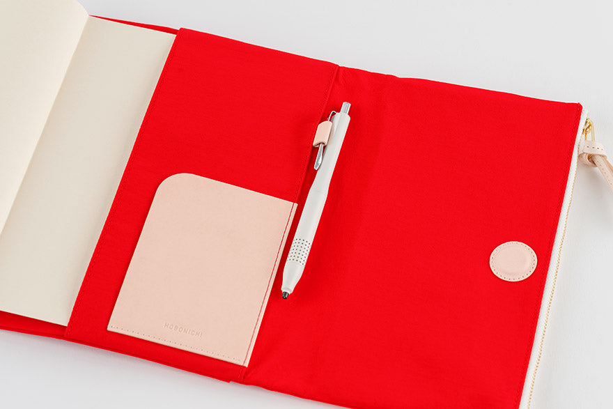 Tragen: Red [Hobonichi Cousin (A5) Techo Cover] (Cover Only)