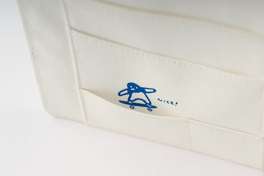 Marine Stripes [Hobonichi Cousin (A5) Techo Cover] (Cover Only)