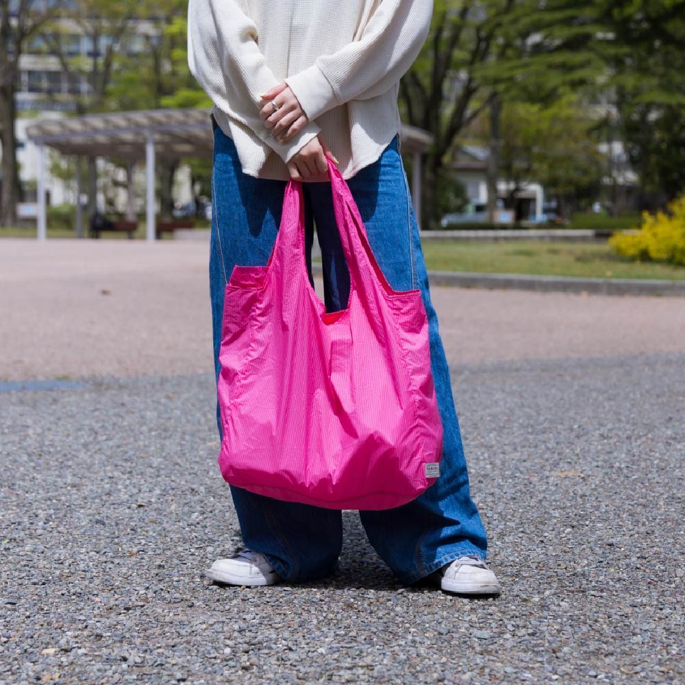 TO&FRO PACKABLE TOTE BAG M size - RED -