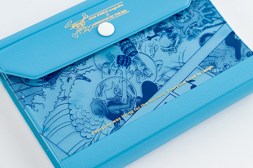 Hobonichi Techo 2025 ONE PIECE magazine: Banquet (Blue) A6 Original Size Cover (Cover Only)
