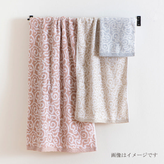 Imabari Towel Jacquard Weave Towel Gift Set(2 Bath Towels, 2 Face Towels, 2 Wash Towels)