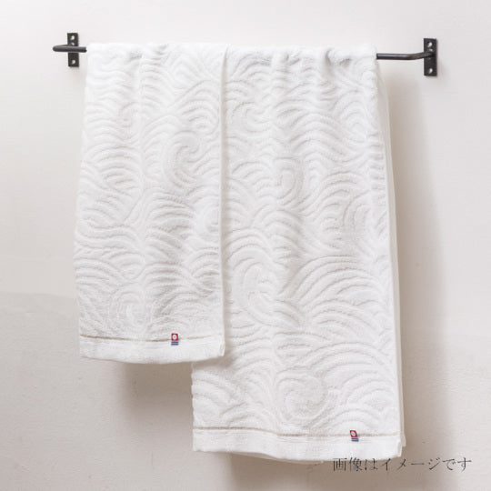 Imabari Towel White Weave Towel Gift Set(2 Bath Towels, 2 Face Towels, 2 Wash Towels)