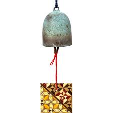 Odawara Brass Wind Bell - Bell Cricket Sound - Japanese furin, Japanese wind bell, Japanese wind chime