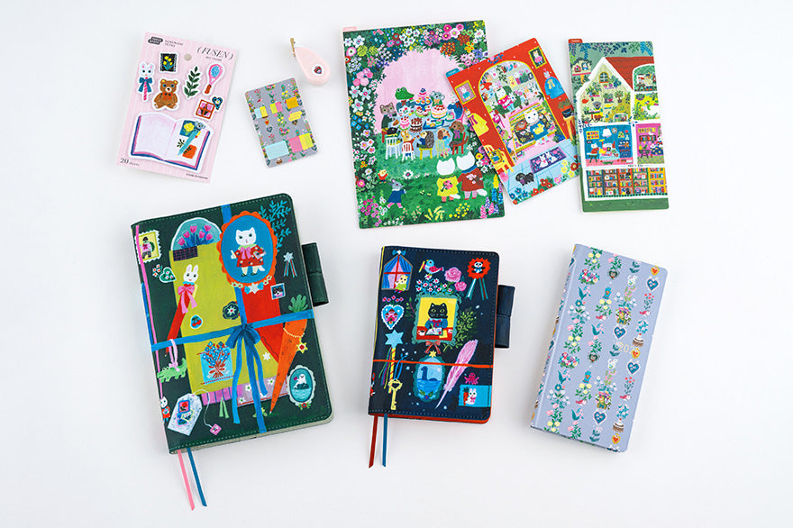 Hobonichi Techo 2025 Yumi Kitagishi: Letter A5 Cousin Size Cover (Cover Only)