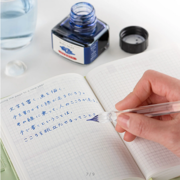 Hexagon Glass Pen,  Hobonichi Accessories