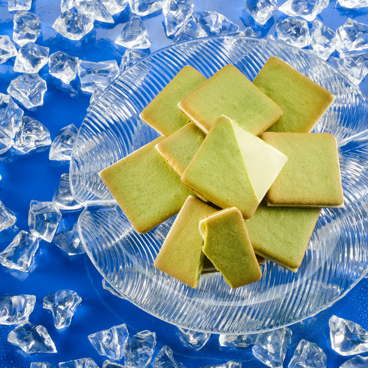 Matcha Green Tea Langue de chat 18 pcs, Made in Kyoto, Japanese Sweets, Japanese desserts, Kyoto Sweets