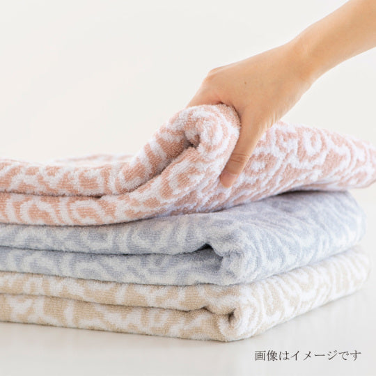 Imabari Towel Jacquard Weave Towel Gift Set(2 Bath Towels, 2 Face Towels, 2 Wash Towels)
