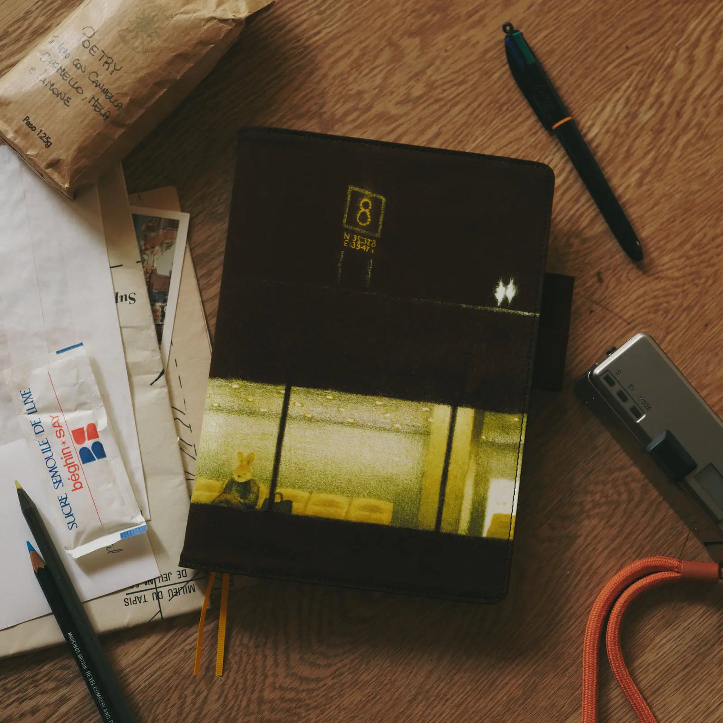 Akiko Miyakoshi: An Airport at Night [Hobonichi Cousin (A5) Techo Cover] (Cover Only)