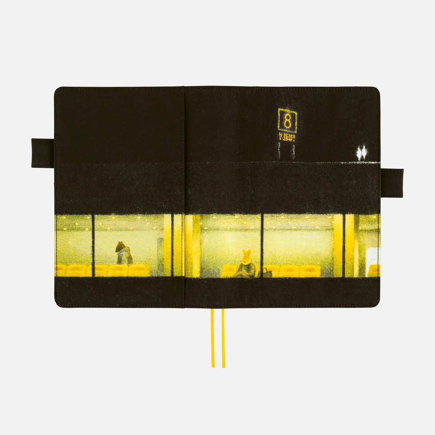 Akiko Miyakoshi: An Airport at Night [Hobonichi Cousin (A5) Techo Cover] (Cover Only)