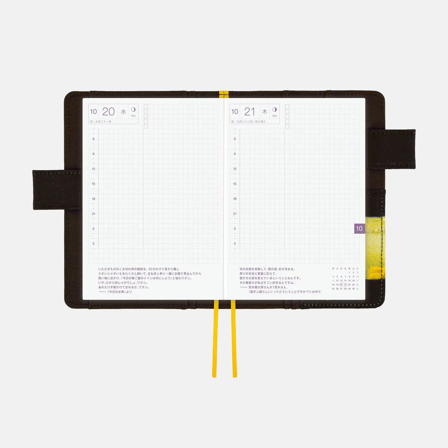 Akiko Miyakoshi: An Airport at Night [Hobonichi Original (A6) Techo Cover] (Cover Only)