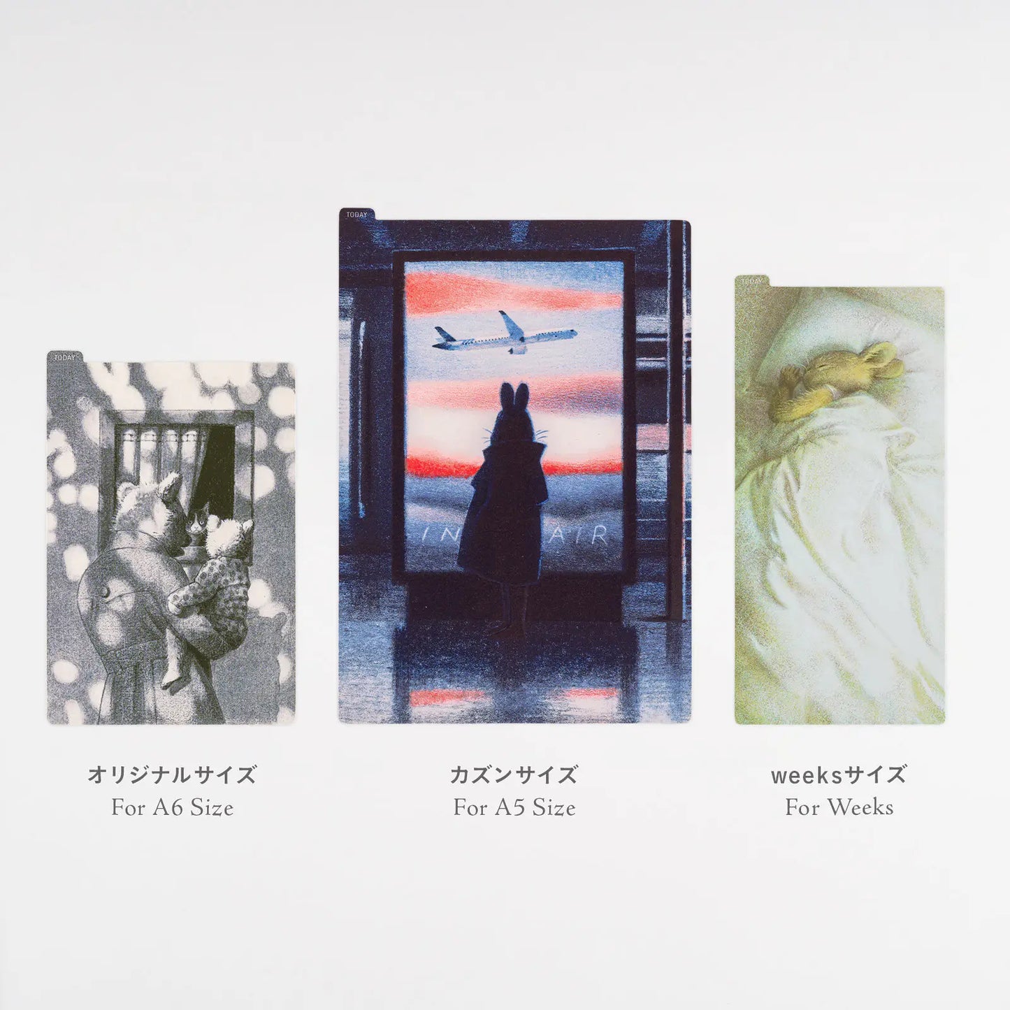 Akiko Miyakoshi: Hobonichi Pencil Board For A6 Size / A5 Size / Weeks, 2027 Hobonichi Accessories