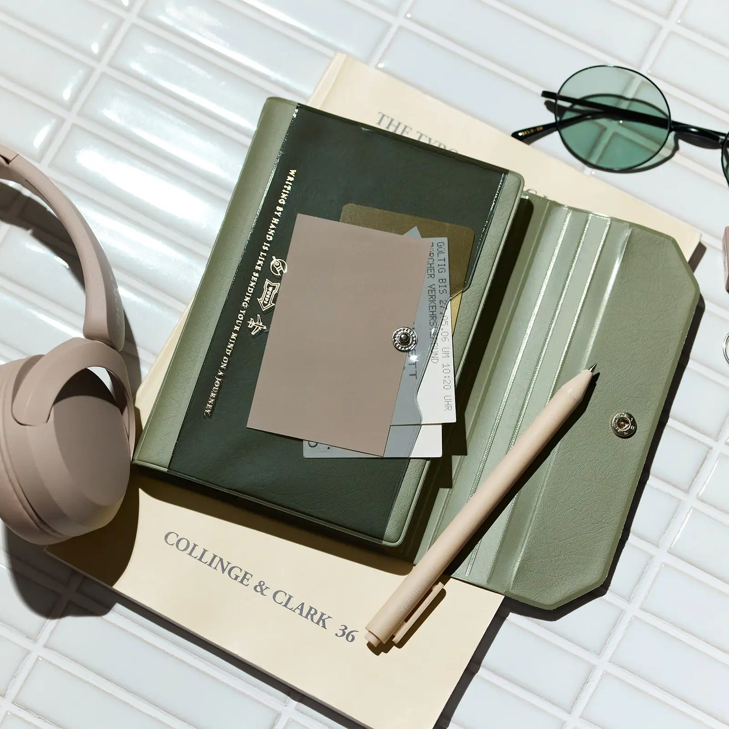 Alettone: Olive [Hobonichi Original (A6) Techo Cover] (Cover Only)