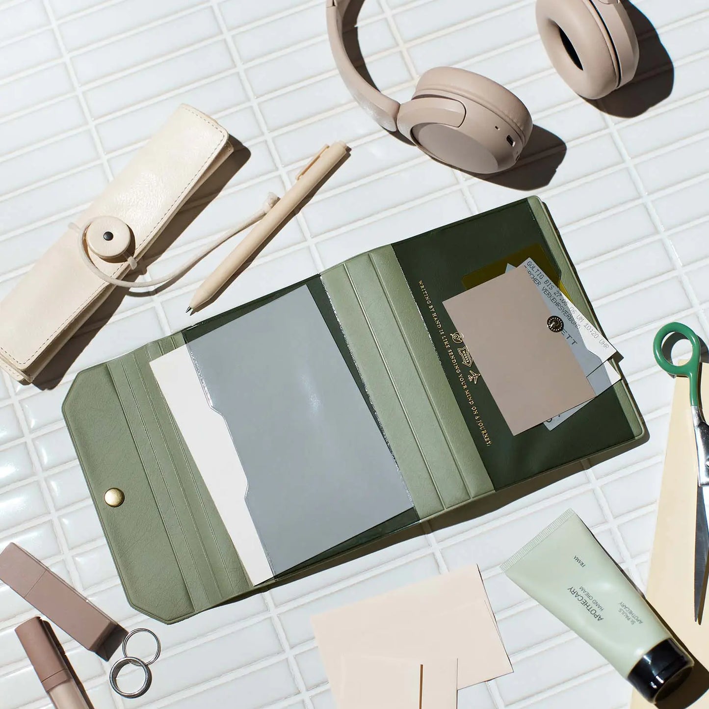 Alettone: Olive [Hobonichi Original (A6) Techo Cover] (Cover Only)
