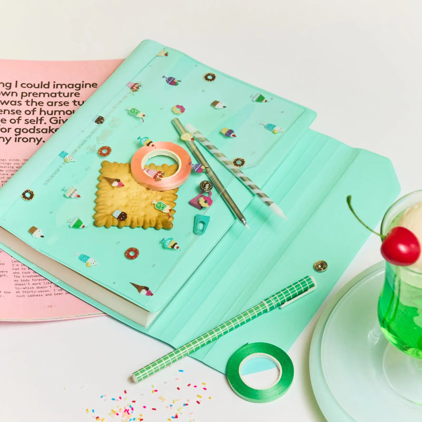 Alettone: Sweets [Hobonichi Cousin (A5) Techo Cover] (Cover Only)