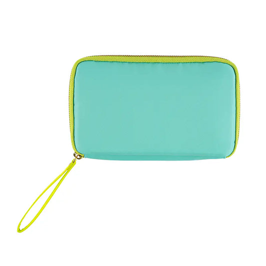 Aqua Lime Drawer Pouch Áne,  Hobonichi Drawer Pouch Áne