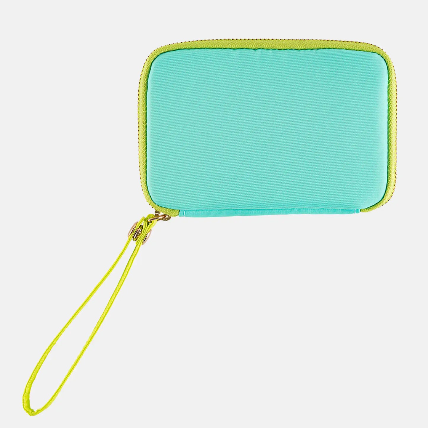 Aqua Lime Drawer Pouch Pocket,  Hobonichi Drawer Pouch Pocket