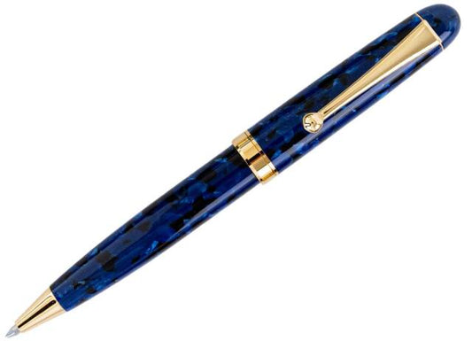 Ballpoint Pen - Ultramarine -, Handmade in Japan, Japanese handmade ballpoint pen