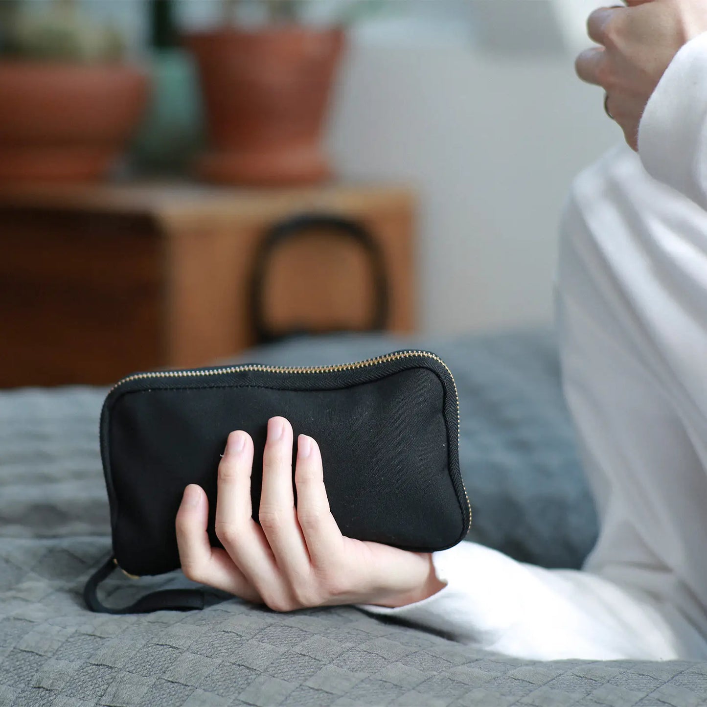 Black Small Drawer Pouch,  Hobonichi Small Drawer Pouch