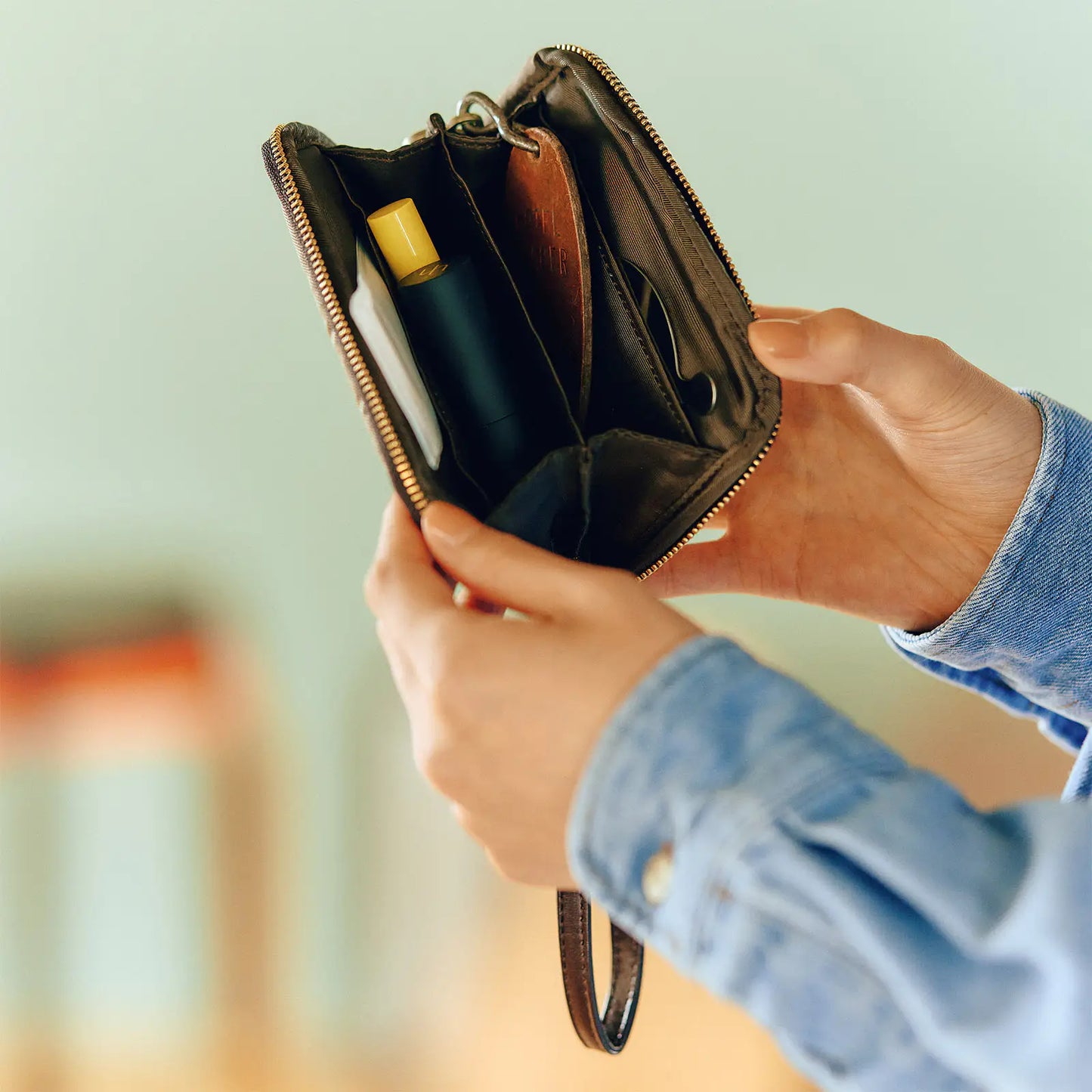 Bow & Tie: Galloping Horses Drawer Pouch Pocket,  Hobonichi Drawer Pouch Pocket