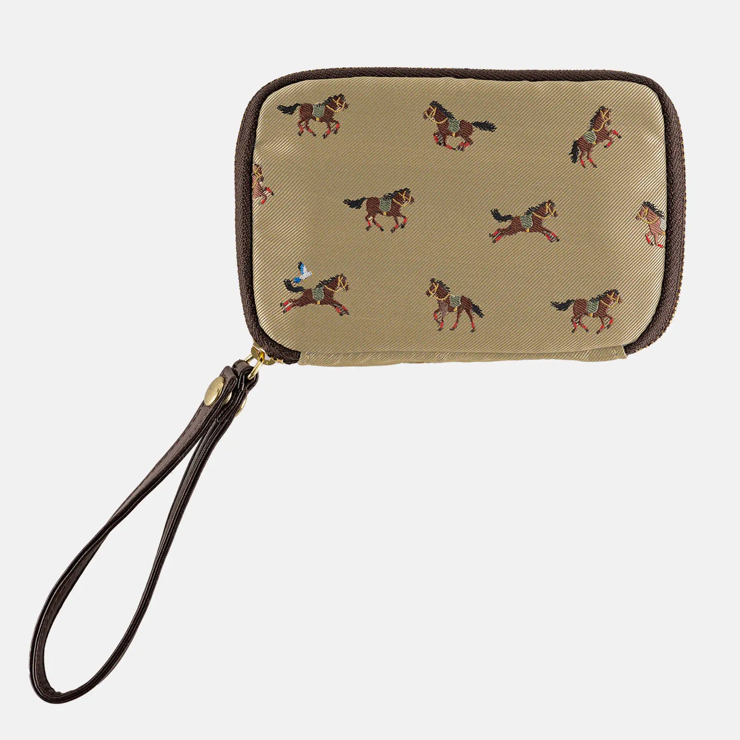 Bow & Tie: Galloping Horses Drawer Pouch Pocket,  Hobonichi Drawer Pouch Pocket