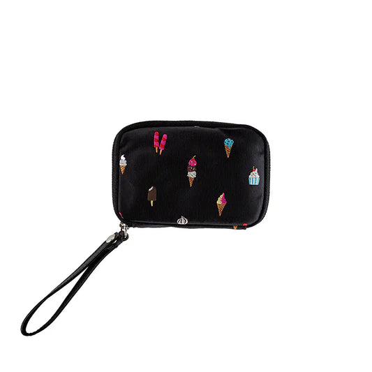 Bow & Tie: Happy Ice Cream Drawer Pouch Pocket,  Hobonichi Drawer Pouch Pocket