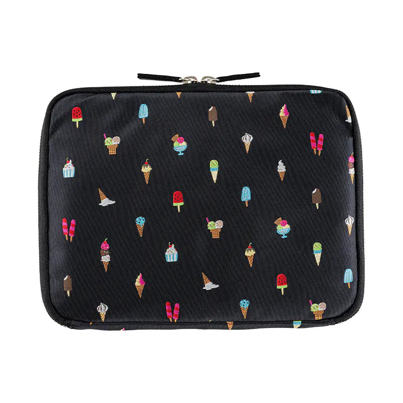 Bow & Tie: Happy Ice Cream Large Drawer Pouch,  Hobonichi Large Drawer Pouch