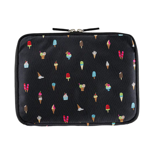 Bow & Tie: Happy Ice Cream Large Drawer Pouch,  Hobonichi Large Drawer Pouch