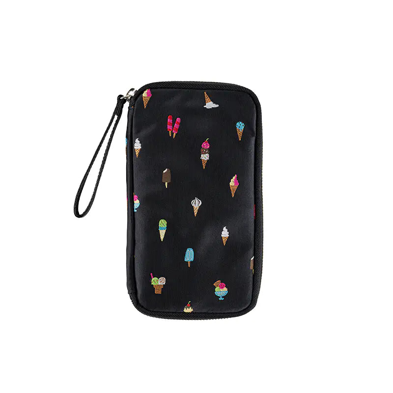 Bow & Tie: Happy Ice Cream Small Drawer Pouch,  Hobonichi Small Drawer Pouch