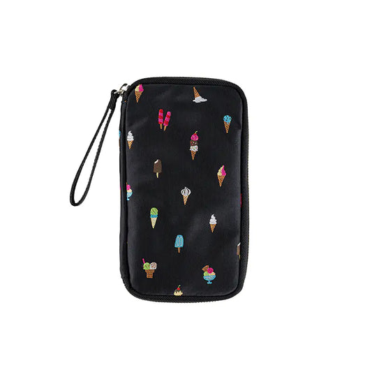 Bow & Tie: Happy Ice Cream Small Drawer Pouch,  Hobonichi Small Drawer Pouch
