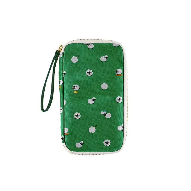 Bow & Tie: Sheep Sheep Sheep Small Drawer Pouch, Hobonichi Small Drawer Pouch