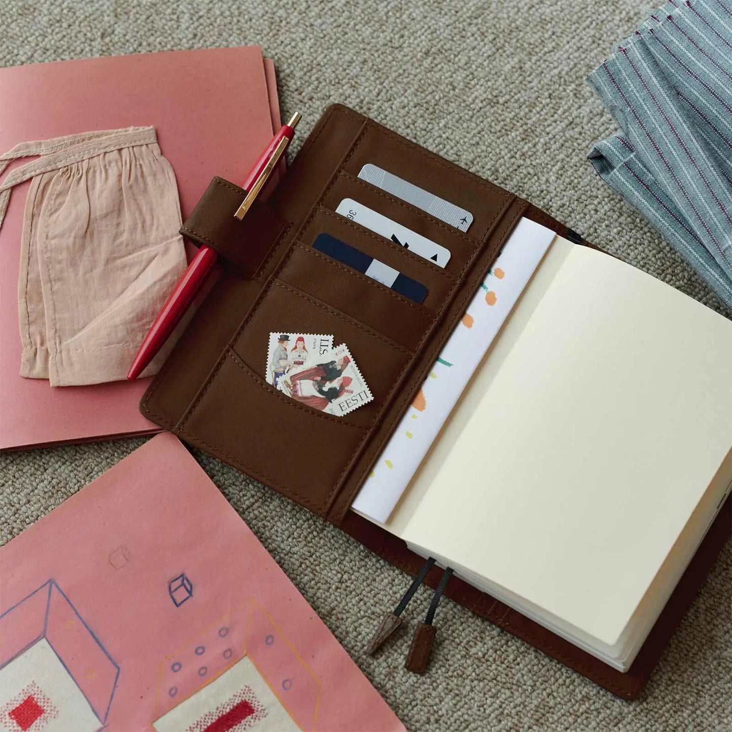 Classic Fabrics: Wildflowers [Hobonichi Original (A6) Techo Cover] (Cover Only)