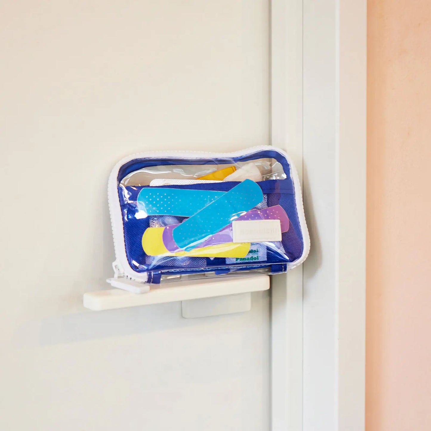 Clear Blue Drawer Pouch Pocket,  Hobonichi Drawer Pouch Pocket