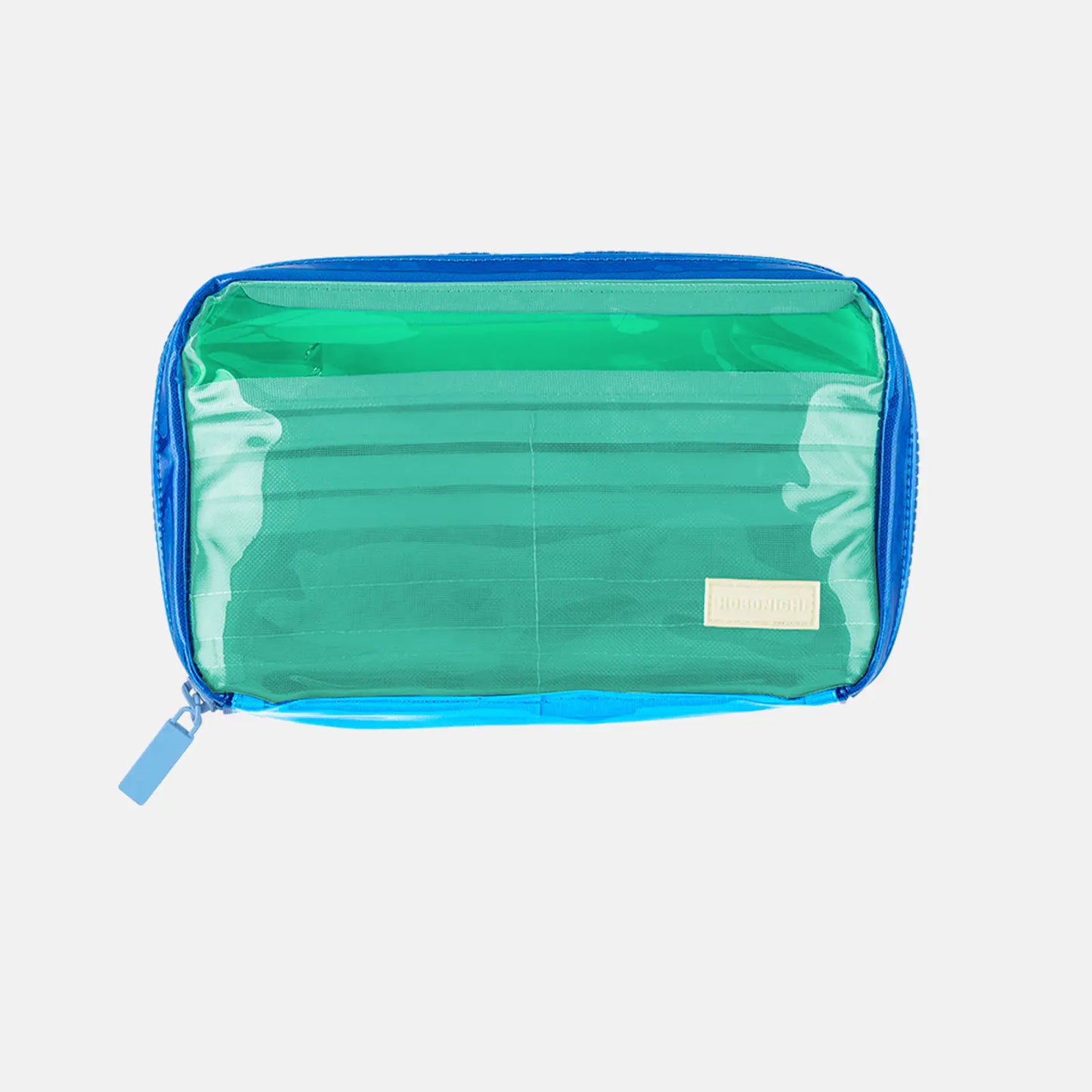 Clear Mixed Blue Drawer Pouch Áne,  Hobonichi Drawer Pouch Áne