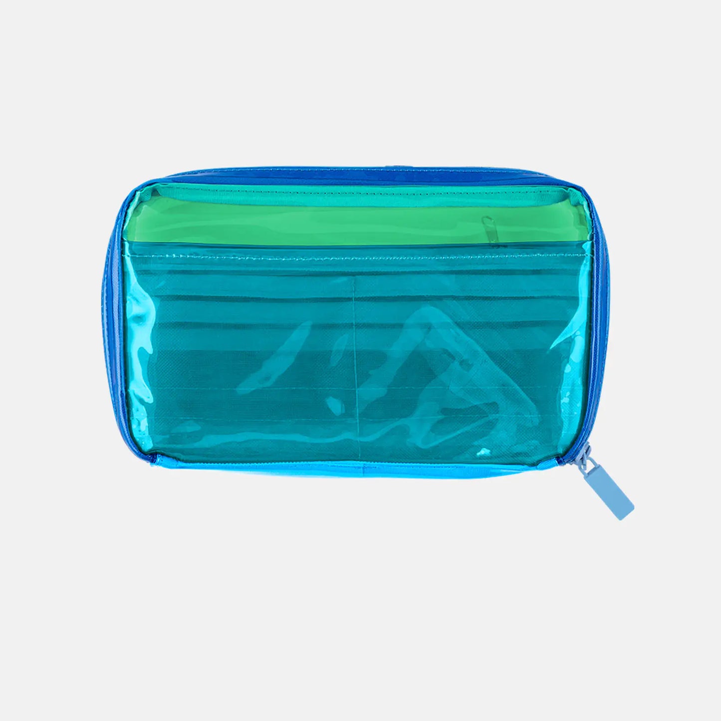Clear Mixed Blue Drawer Pouch Áne,  Hobonichi Drawer Pouch Áne