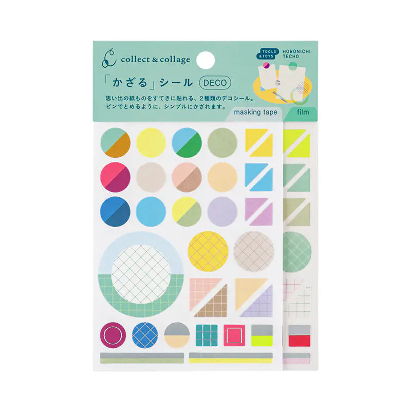 Collect & Collage: Collage Stickers (Deco), 2027 Hobonichi Accessories