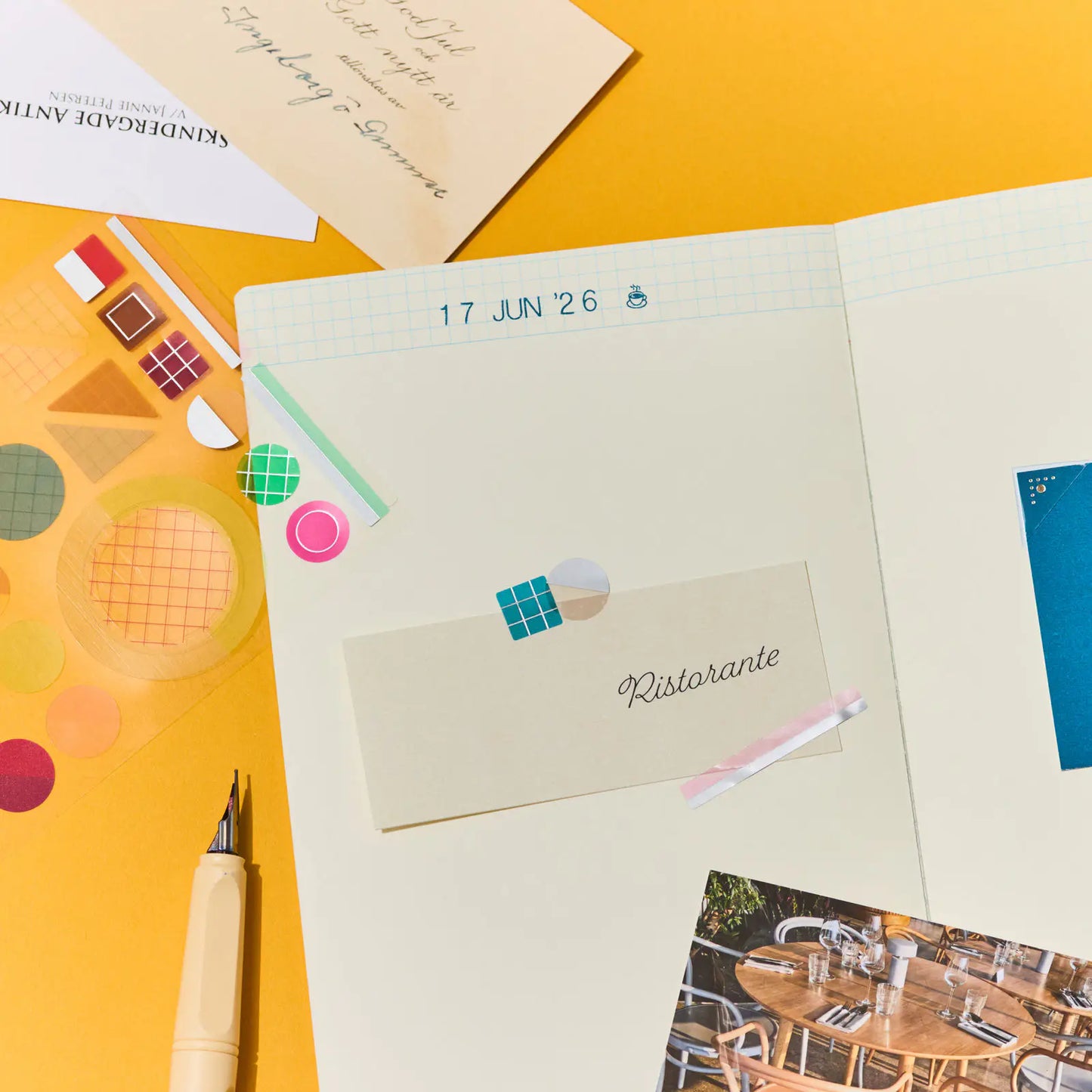 Collect & Collage: Collage Stickers (Deco), 2027 Hobonichi Accessories