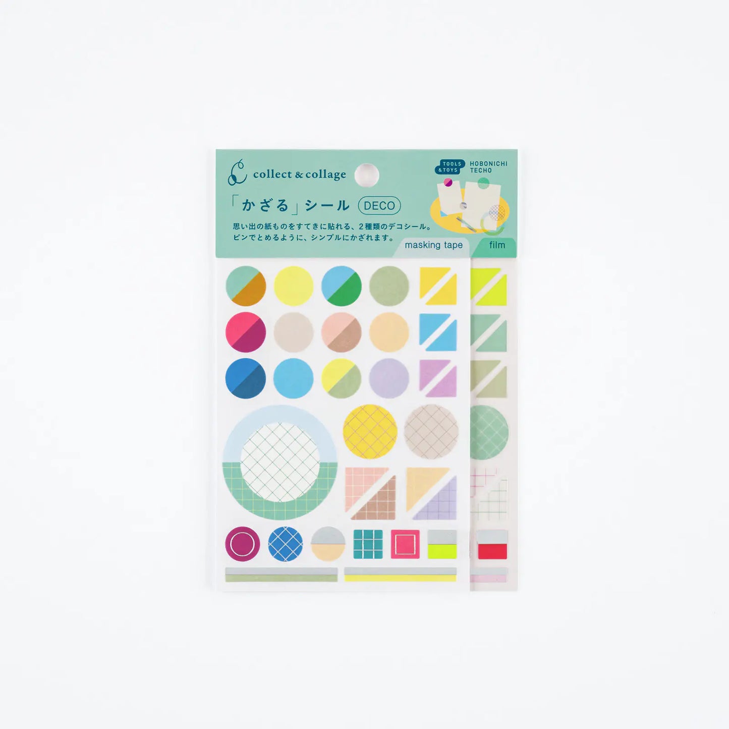 Collect & Collage: Collage Stickers (Deco), 2027 Hobonichi Accessories