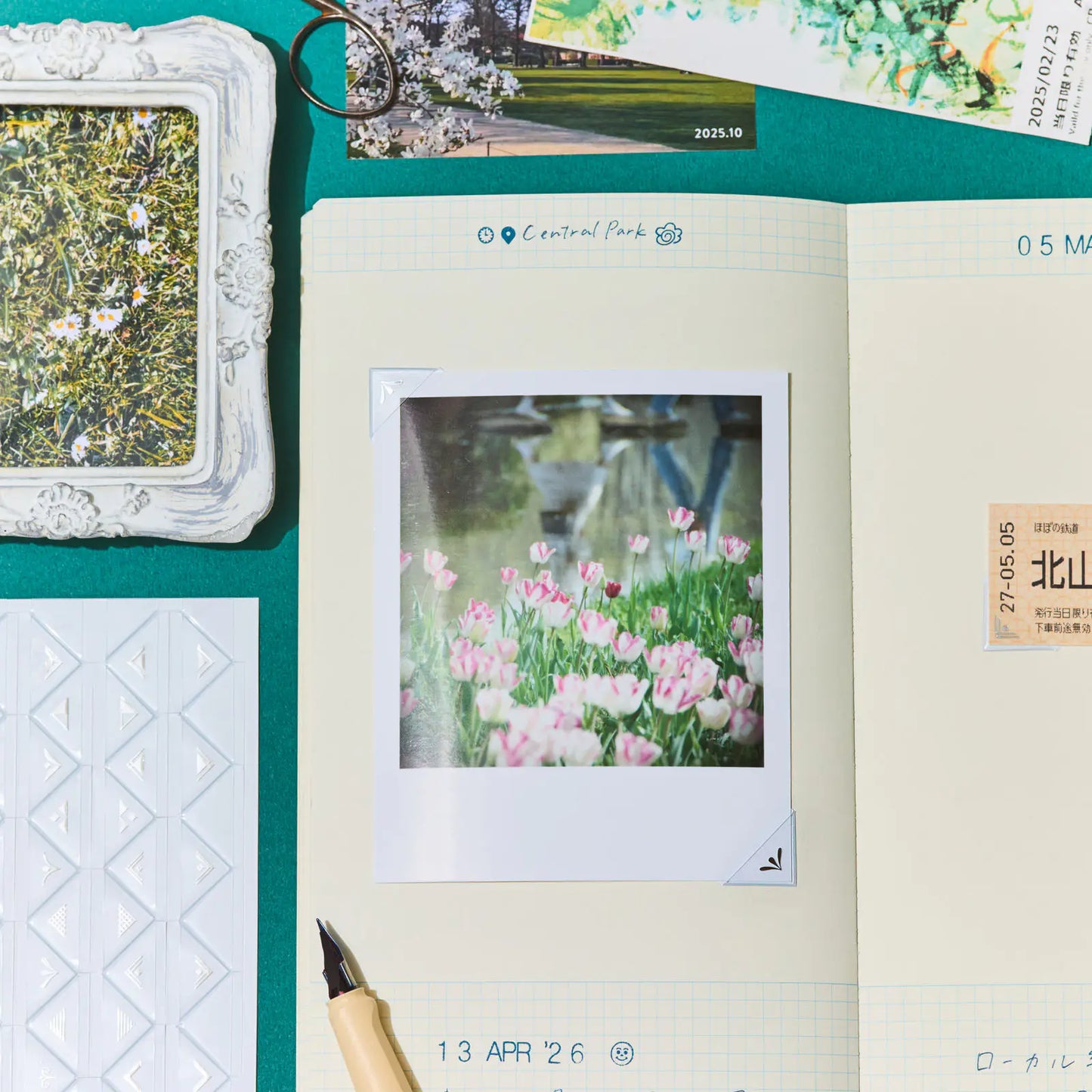 Collect & Collage: Collage Stickers (Pocket), 2027 Hobonichi Accessories