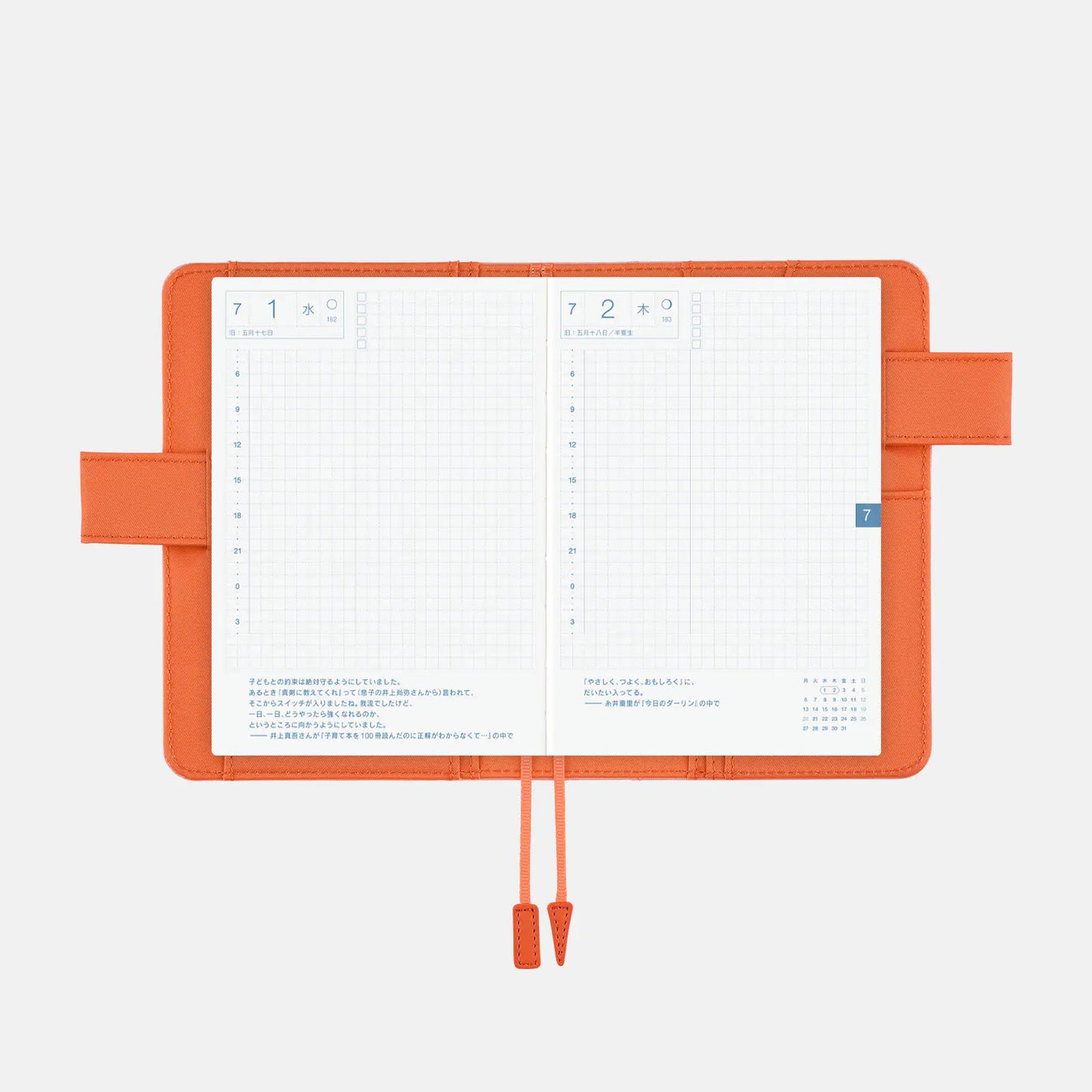 Colors: Airy Flamingo [Hobonichi Original (A6) Techo Cover] (Cover Only)