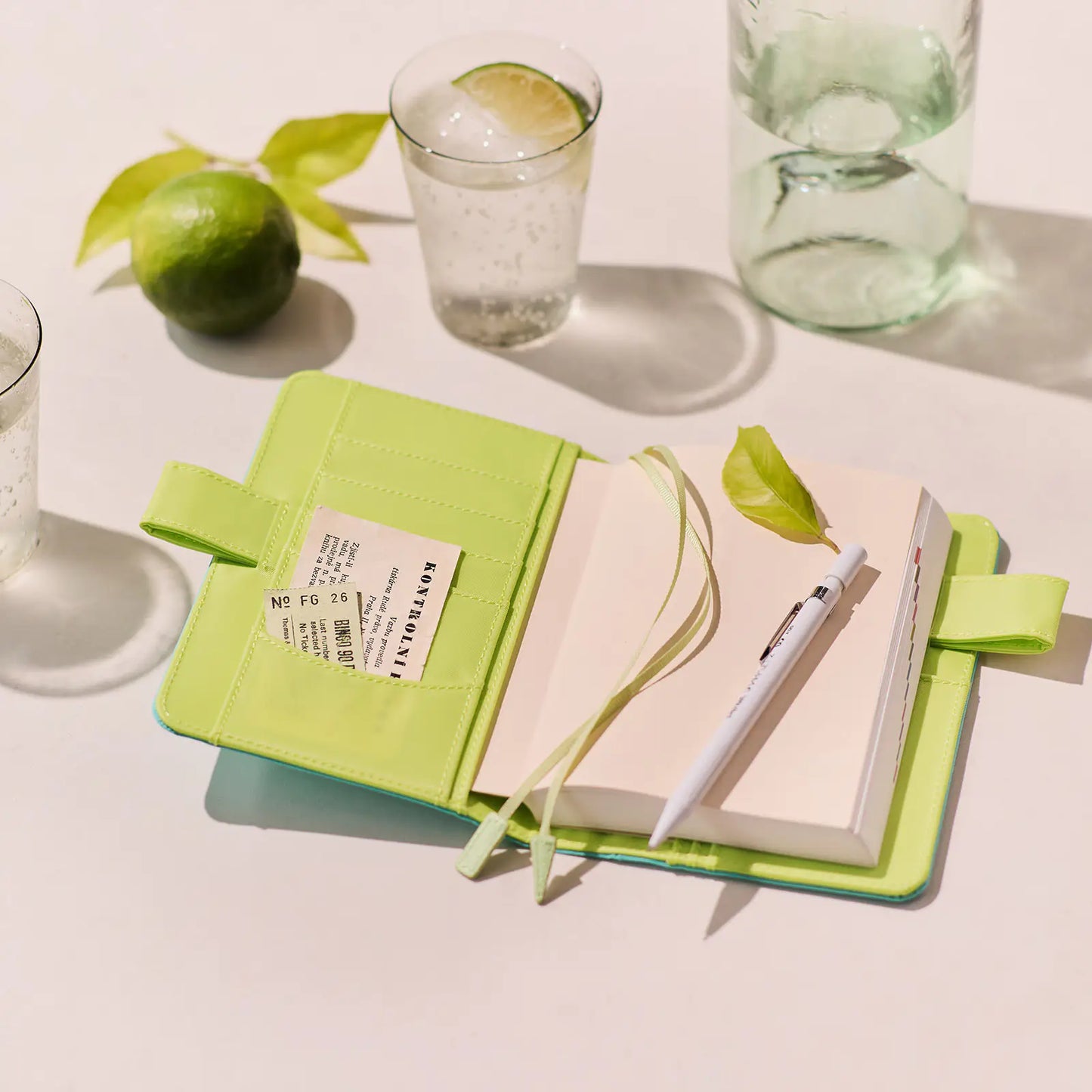 Colors: Aqua Lime [Hobonichi Original (A6) Techo Cover] (Cover Only)