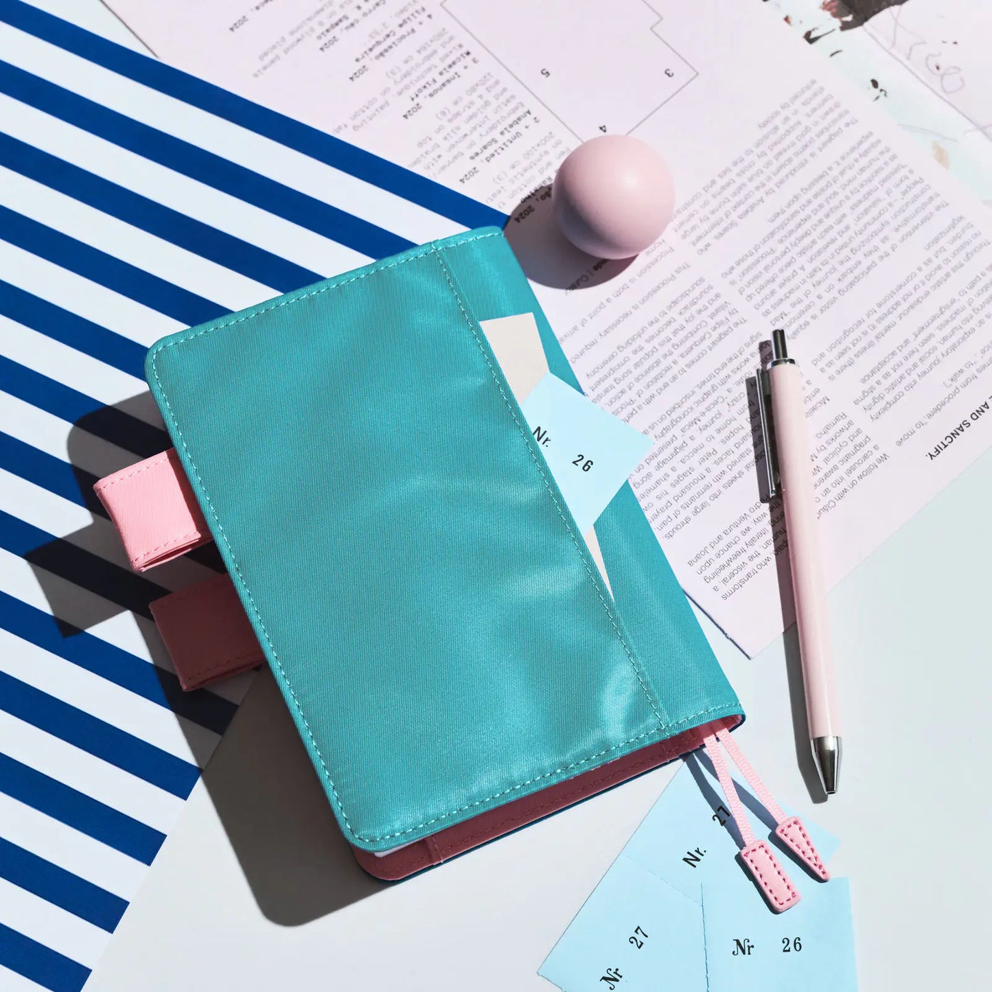 Colors: Blue Parasol [Hobonichi Original (A6) Techo Cover] (Cover Only)