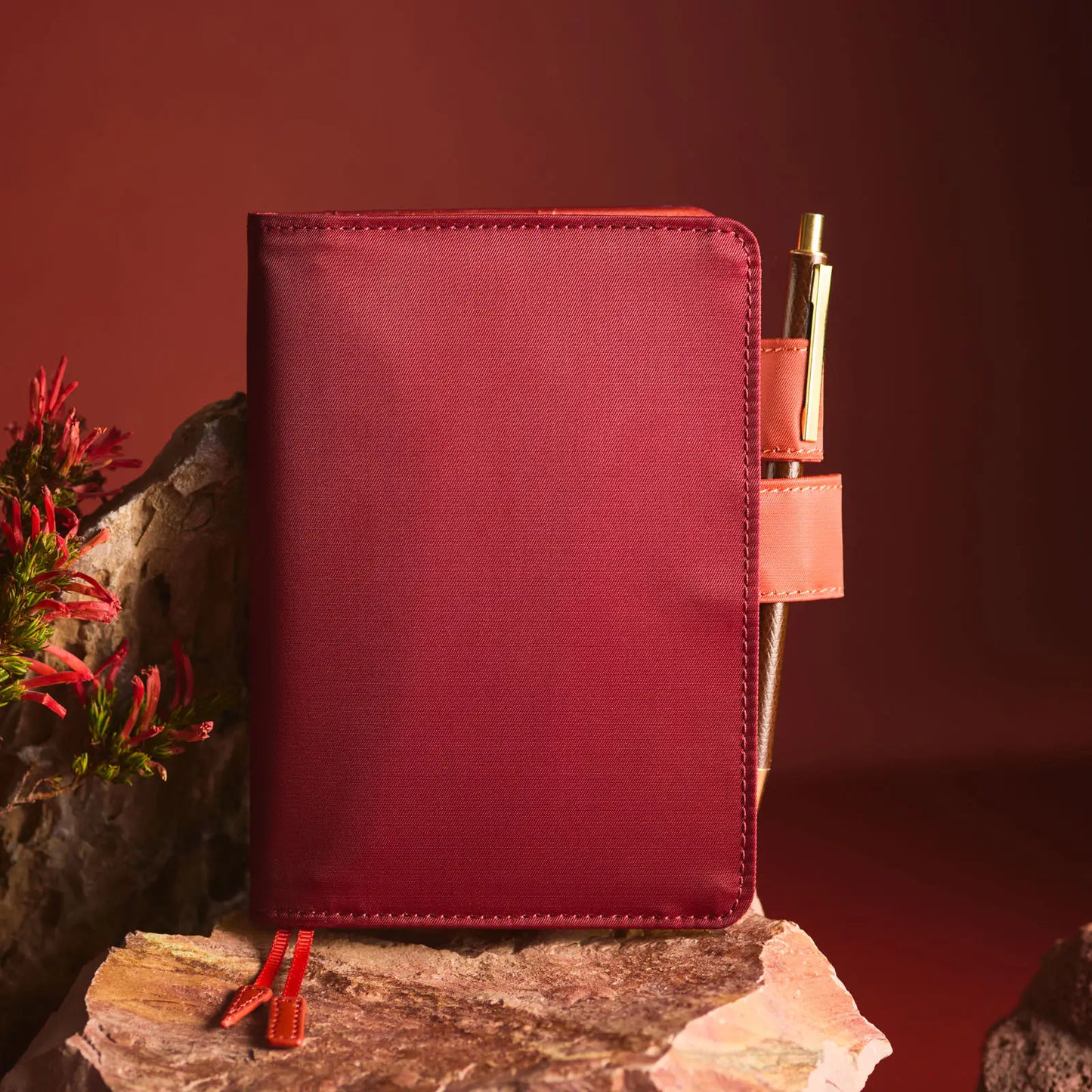 Colors: Bordeaux Teracotta [Hobonichi Original (A6) Techo Cover] (Cover Only)