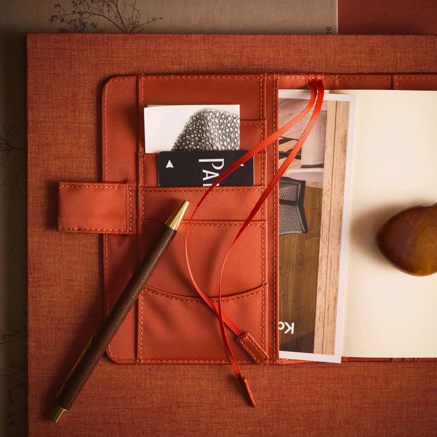 Colors: Bordeaux Teracotta [Hobonichi Original (A6) Techo Cover] (Cover Only)