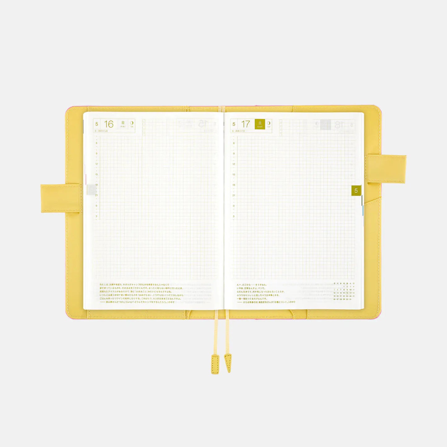 Colors: Candy Floss [Hobonichi Cousin (A5) Techo Cover] (Cover Only)
