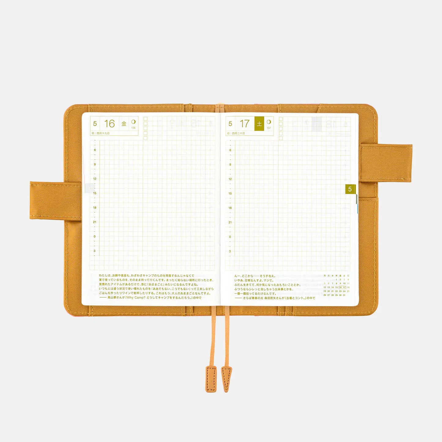 Colors: Cherry Blossom Avenue [Hobonichi Original (A6) Techo Cover] (Cover Only)